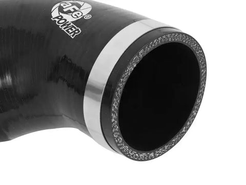 aFe 46-20259-B BladeRunner 3in Intercooler Tube - Black Cold Side 15-16 Ford Mustang EcoBoost L4-2.3L (t)