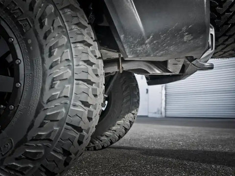 aFe 49-48075 MACH Force-Xp 2.5in 409SS Axle-Back Hi-Tuck Exhaust System 18-20 Jeep Wrangler (JL) V6 3.6L