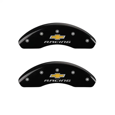 MGP 4 Caliper Covers Engraved Front Viper Rear Snake Yellow Finish Black Char 2002 Dodge Viper