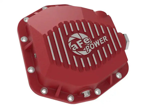 aFe 46-71000R Pro Series Rear Differential Cover Red 2018+ Jeep Wrangler (JL) V6 3.6L (Dana M220)