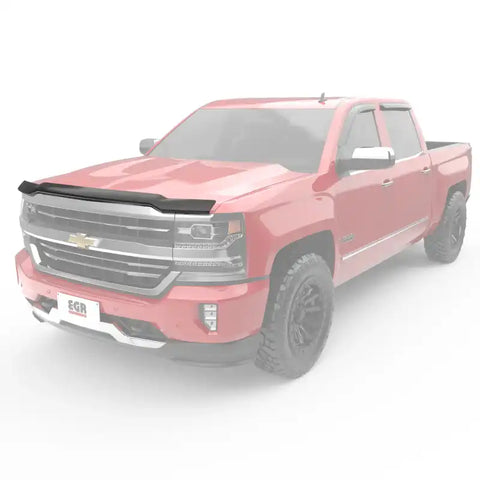 EGR 16+ Chev Silverado LD Superguard Hood Shield - Matte