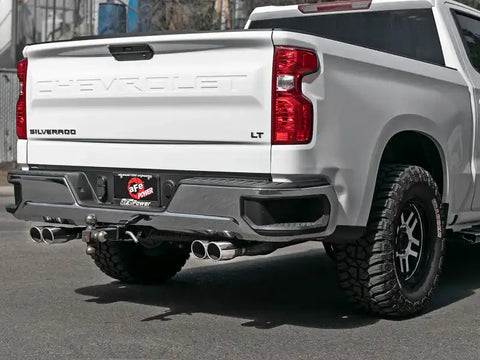 aFe 49-34104-P Vulcan Series 3in-2-1/2in 304 SS Cat-Back 2019 GM Silverado 1500 V8-5.3L w/ Polished Tips
