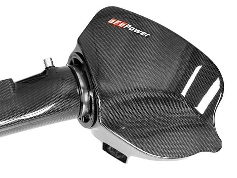 aFe 58-10004R Black Series Carbon Fiber CAIS w/Pro 5R Filter 16-18 BMW M2 (F87) L6-3.0L