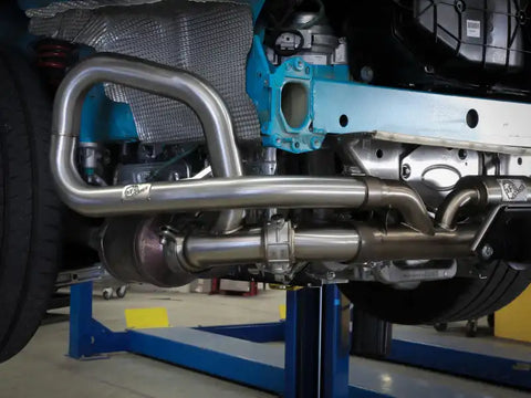 aFe 49C36441 14-19 Porsche 911 H6-3.8/4.0L GT3 MACH Force-Xp 304 Stainless Steel Primary Muffler Delete Pipe