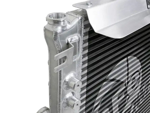 aFe 46-50012-B BladeRunner GT Series Bar and Plate Radiator w/ Black Hoses 12-18 Jeep Wrangler (JK) V6 3.6L