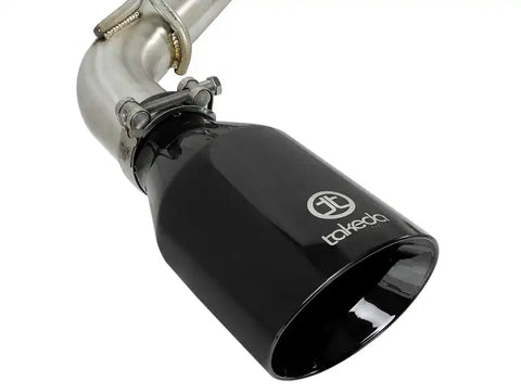 aFe 49-36133NM-B POWER Takeda 2.5in 304 SS Axle-Back Exhaust w/ Black Tips 17-19 Infiniti Q60 V6-3.0L (tt)