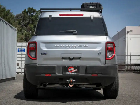 aFe 49-33141-B Ford Bronco Sport 21-22 L3-1.5L (t)/L4-2.0L (t) Vulcan Axle-Back Exhaust System- Black Tips