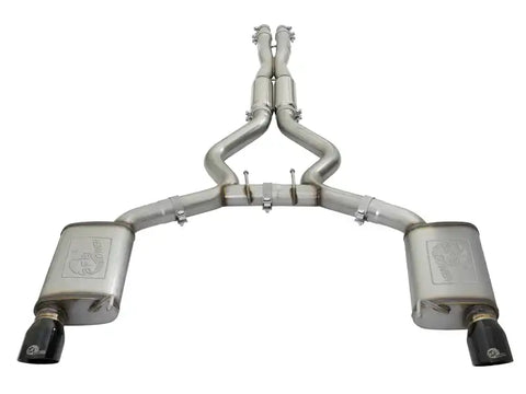 aFe 49-36442-B MACHForce XP 3in-2.5in 304SS Exhaust Cat-Back 15-20 Audi S3 L4-2.0L (t) - Black Tips