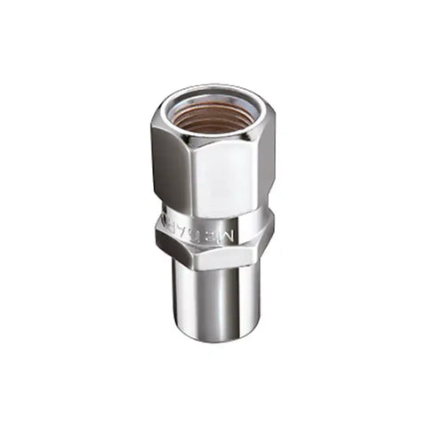 McGard Hex Lug Nut (Drag Racing Reg. Shank) M12X1.5 / 13/16 1.86in. Length (4-Pack) - Chrome