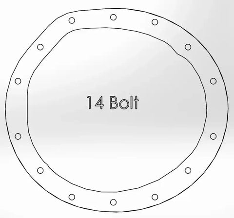 aFe 46-70360 Power Rear Differential Cover Raw w/Machined Fins Street Ser. 16-17 Nissan Titan XD (AAM 9.5-14)