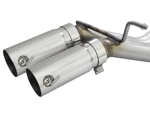 aFe 49-43081-P Rebel Exhausts 3in SS Cat-Back 15-16 Ford F-150 EcoBoost V6 2.7/3.5L V8 5.0L w/ Polished Tips