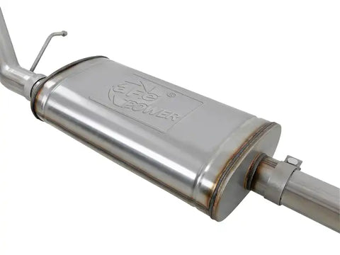 aFe 49-44107-B Apollo GT Series 2019 GM Silverado/Sierra 1500 4.3L/5.3L 409 SS CatBack Exhaust System w/Blk Tip