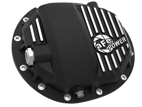 aFe 46-71120B Power Pro Series AAM 9.5/9.76 Rear Diff Cover Black w/Mach Fins 14-19 GM Silverado/Sierra 1500