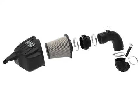 aFe 53-10026D 07-09 Ram 2500/3500 Cummins L6-6.7L (td) Quantum Cold Air Intake System w/ Pro Dry S Filter