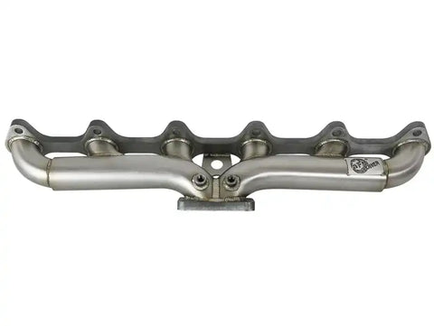 aFe 48-32019 Twisted Steel Header Turbo Manifold (T4) 98.5-02 Dodge Diesel Trucks L6 5.9L (td)