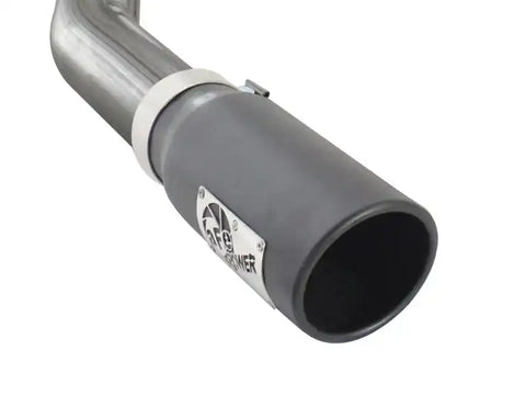 aFe 49-43038-B MACHForce XP Exhausts Cat-Back SS 409 EXH Wrinkle Black CB Ford F-150 11-12 V6-3.5L (tt)