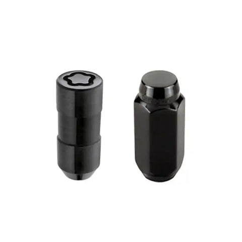 McGard 6 Lug Hex Install Kit w/Locks (Cone Seat Nut) M14X1.5 / 22mm 1.945in. Length - Black