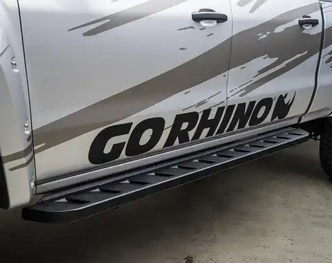 Go Rhino RB20 Black Running Boards Textured Powder Coated
