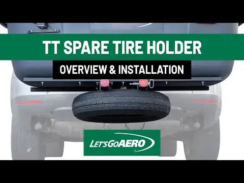 Lets Go Aero TT Spare Tire Holder