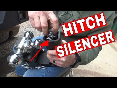 Lets Go Aero Silent Hitch Pin®: 5/8'' Press-On Locking Anti-Rattle for 3'' Hitches
