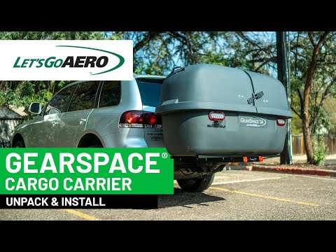 Lets Go Aero GearSpace Slideout Cargo Carrier -Light Gray