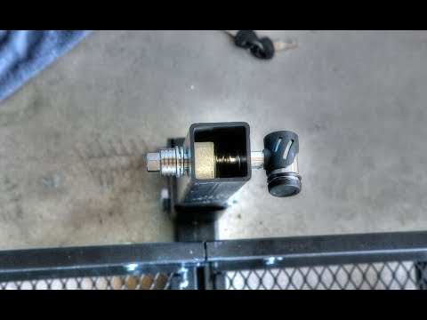 Lets Go Aero Silent Hitch Pin®: 5/8'' Press-On Locking Anti-Rattle for 3'' Hitches
