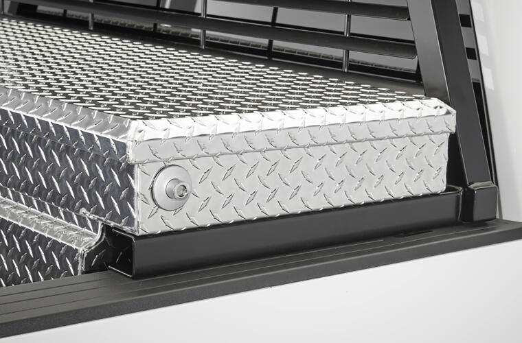 Tradesman 30-inch Underbody Steel Truck Tool Box in Black | The Home Tradesman 30-inch Underbody Steel Truck Tool Box in Black | The Home