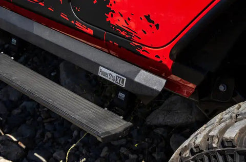 AMP Research 77132-01A - PowerStep XL Incl OEM Style Illumination 18-23 Jeep Wrangler JL 4 Doors