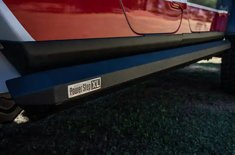 AMP Research 77132-01A - PowerStep XL Incl OEM Style Illumination 18-23 Jeep Wrangler JL 4 Doors