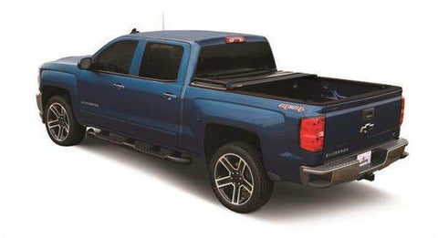 MyTruckPoint Leer 633303 Tonneau Cover Latitude SC Soft Tri-Fold Non-Lockable Black Vinyl