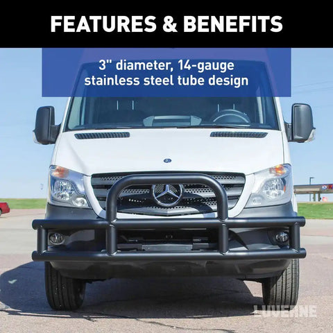 LUVERNE Tuff 3 Inch Bumper Guards